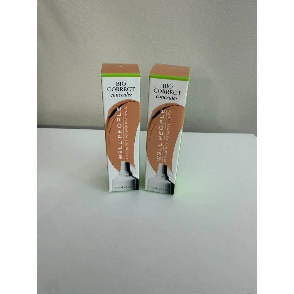 Well People Bio Correct Concealer 7C Tan Cool 0.3oz 2pk NWT